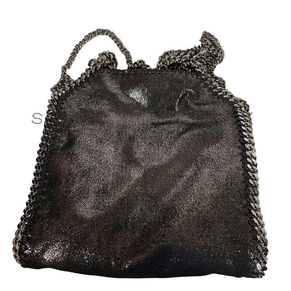 Revolve Stella McCartney TINY FALABELLA SHINY DOT BLACK Mini Bag - Picture 3 of 8